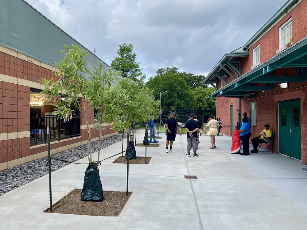 Pool and Rec Center Entrance Gallery Image